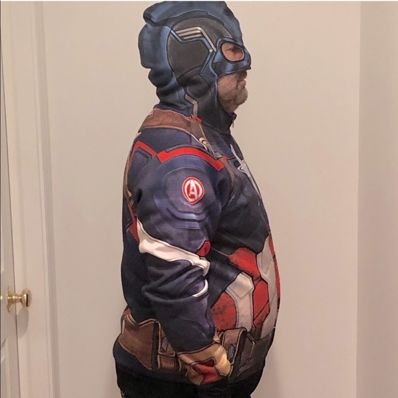 Marvel Captain America Avengers Sweatshirt - Picture 2 of 7